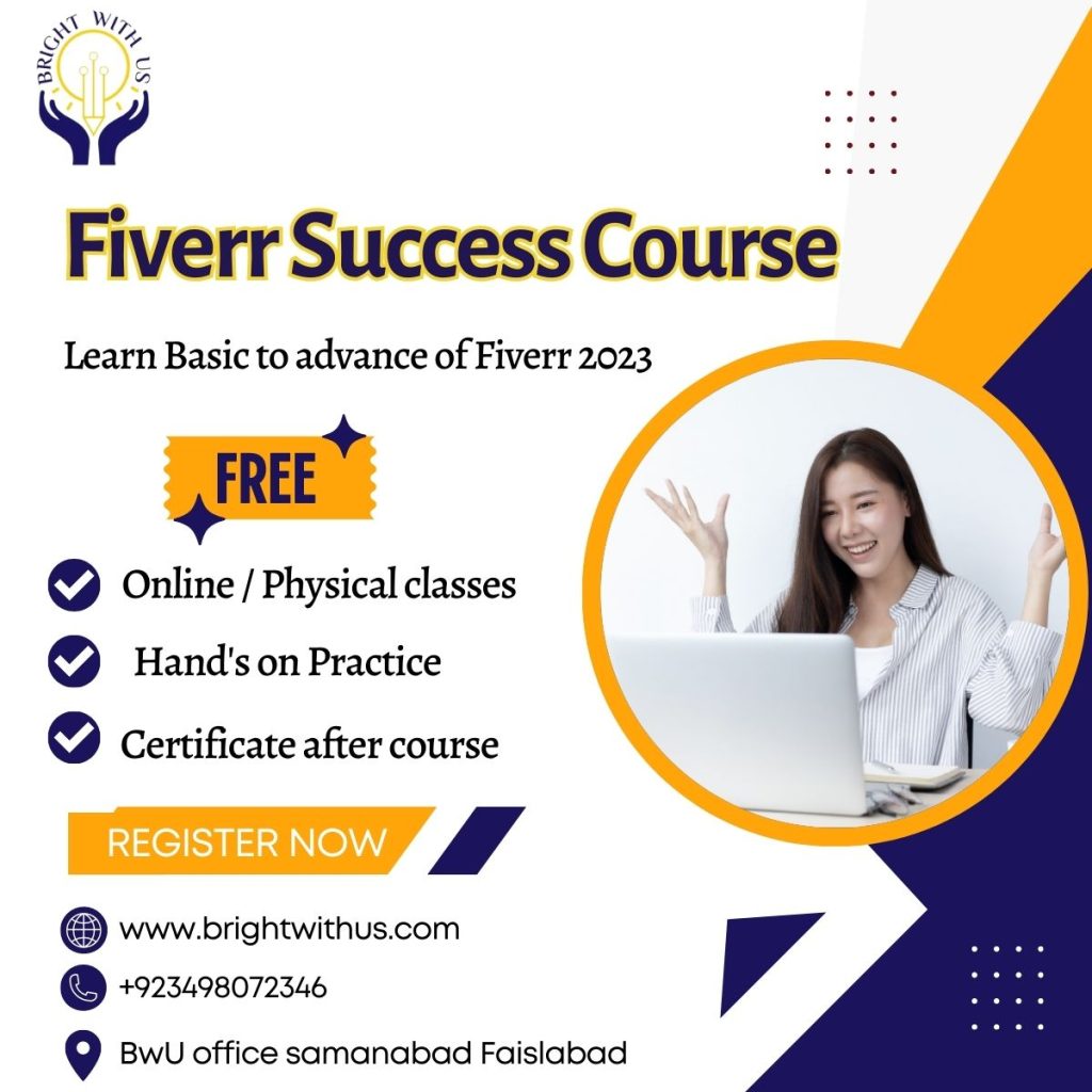 Free course of Fiverr
