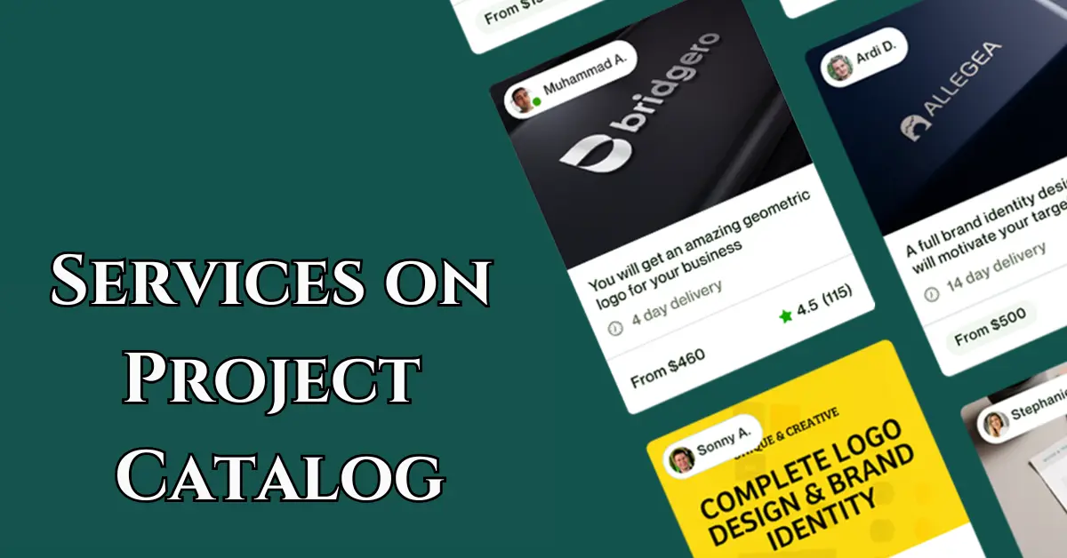 List your services on Project Catalog