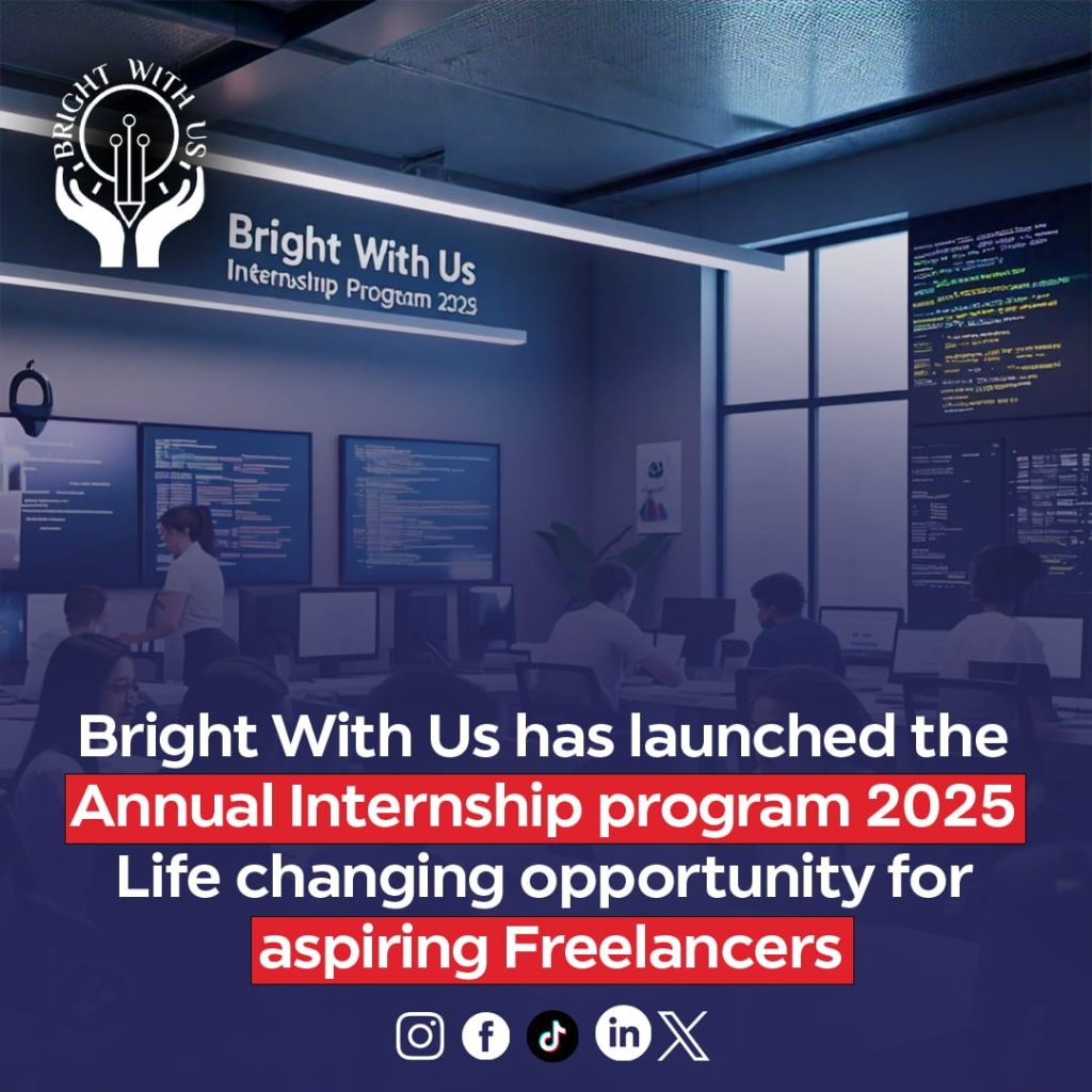 Bright With Us Annual Internship Program 2025