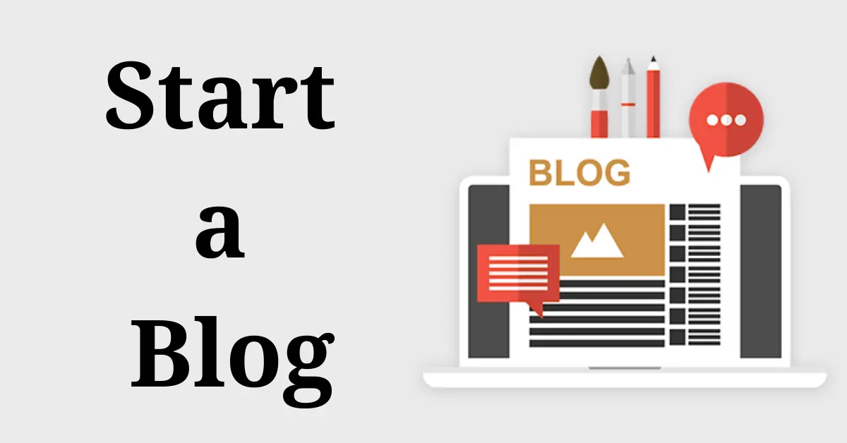 Start a blog
