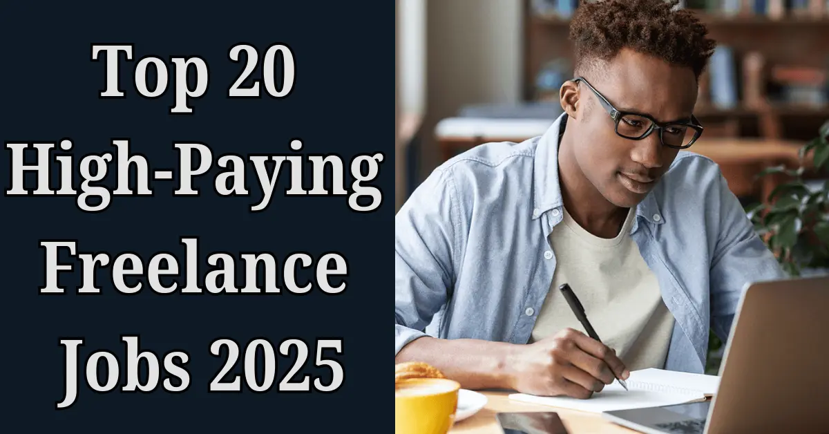 Top 20 High-Paying Freelance Jobs 2025